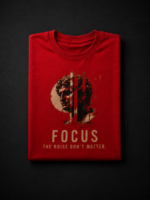FOCUS: RED REGULAR TEE