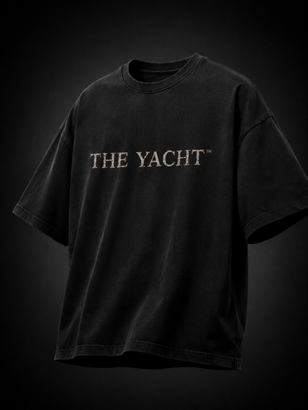 LAST TRANSMISSION: BLACK OVERSIZED TEE