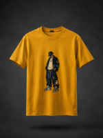 FUNKY BOY TOON: MUSTARD YELLOW REGULAT TEE