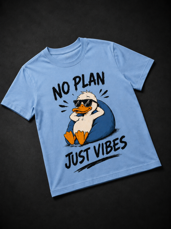 NO PLAN: SKY BLUE REGULAR TEE