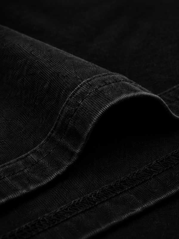 DRIVEN TO WIN: BLACK-OVERSIZED TEE