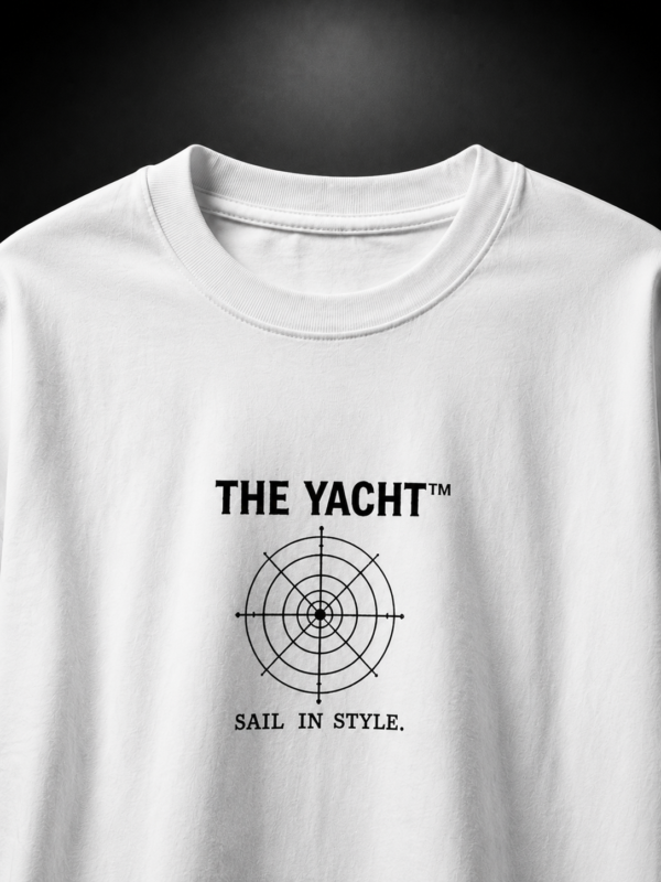 SIGNAL LOST: WHITE OVERSIZED TEE