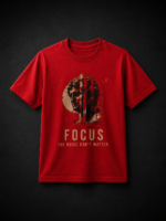 FOCUS: RED REGULAR TEE