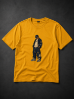 FUNKY BOY TOON: MUSTARD YELLOW REGULAT TEE