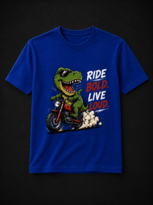 MR CROC: ROYAL BLUE REGULAR TEE