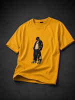 FUNKY BOY TOON: MUSTARD YELLOW REGULAT TEE