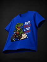 MR CROC: ROYAL BLUE REGULAR TEE