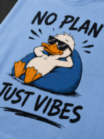 NO PLAN: SKY BLUE REGULAR TEE