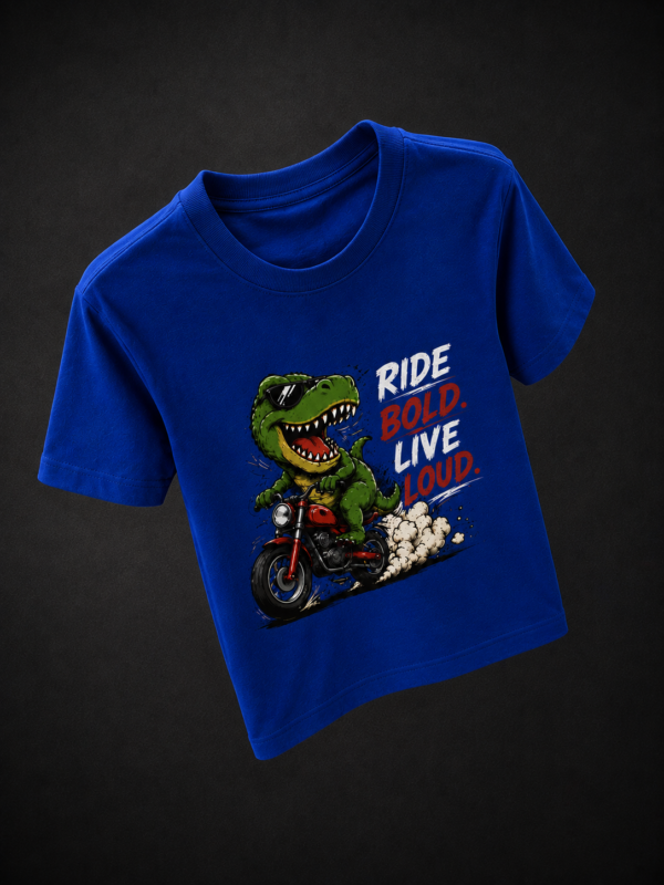 MR CROC: ROYAL BLUE REGULAR TEE