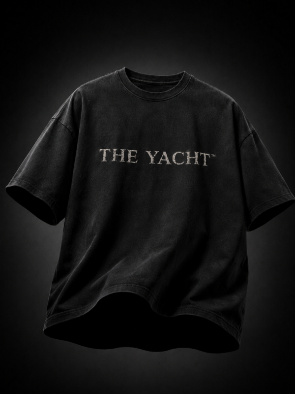 LAST TRANSMISSION: BLACK OVERSIZED TEE