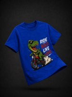 MR CROC: ROYAL BLUE REGULAR TEE