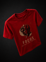 FOCUS: RED REGULAR TEE