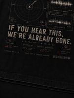 LAST TRANSMISSION: BLACK OVERSIZED TEE