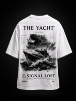 SIGNAL LOST: WHITE OVERSIZED TEE