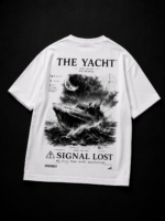 SIGNAL LOST: WHITE OVERSIZED TEE