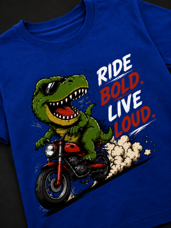 MR CROC: ROYAL BLUE REGULAR TEE