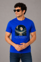 Regular T Shirt Royal blue Lost horizon find what set you free