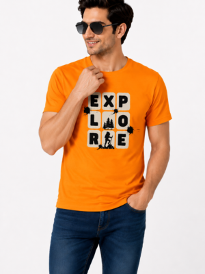 Regular T Shirt Orange explore