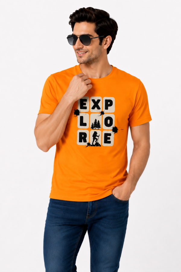 Regular T Shirt Orange explore