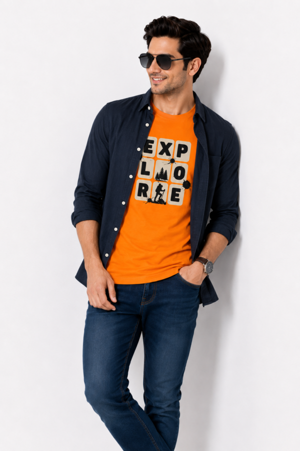 Regular T Shirt Orange explore