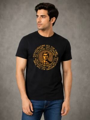 Regular T Shirt Black Hallucination