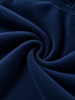 THE YACHT: NAVY BLUE DROP SHOULDER HOODIE
