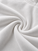 THE YACHT: WHITE DROP SHOULDER HOODIE