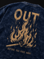 BURN OUT: ACID WASH OVERSIZED TEE
