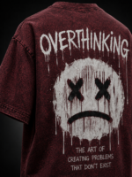 THE ART OF OVERTHINKING: ACID WASH OVERSIZED TEE