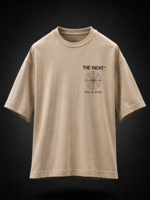 LAST TRANSMISSION: BEIGE OVERSIZED TEE