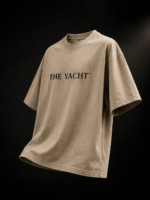 LAST TRANSMISSION: BEIGE OVERSIZED TEE