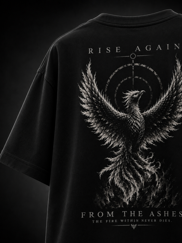 PHOENIX WHITE: OVERSIZED TEE