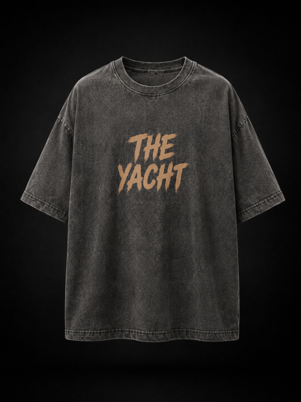 PUPPET OF NOBODY: ACID WASH OVERSIZED TEE