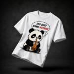 TOO BUSY: WHITE REGULAR TEE