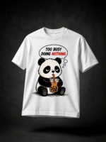 TOO BUSY: WHITE REGULAR TEE