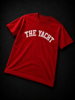 THE YACHT: RED REGULAR TEE