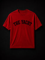 THE YACHT: RED REGULAR TEE