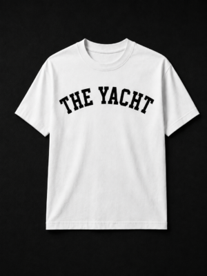 THE YACHT: WHITE REGULAR TEE