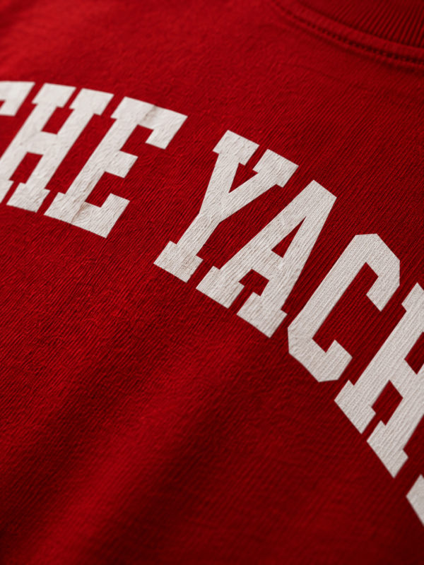 THE YACHT: RED REGULAR TEE