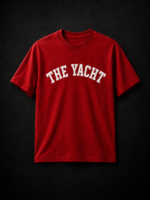 THE YACHT: RED REGULAR TEE