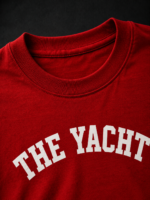 THE YACHT: RED REGULAR TEE