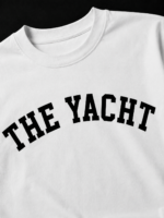 THE YACHT: WHITE REGULAR TEE